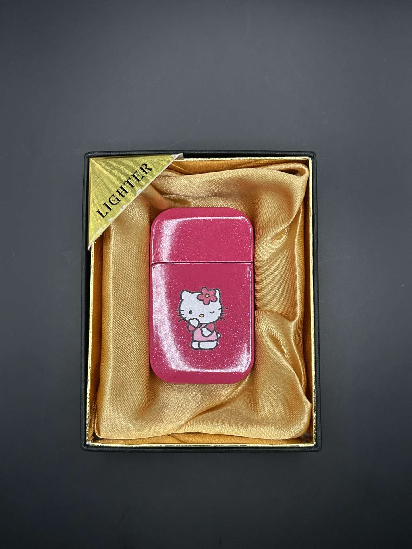 Pink-Flamed Hello Kitty Lighter