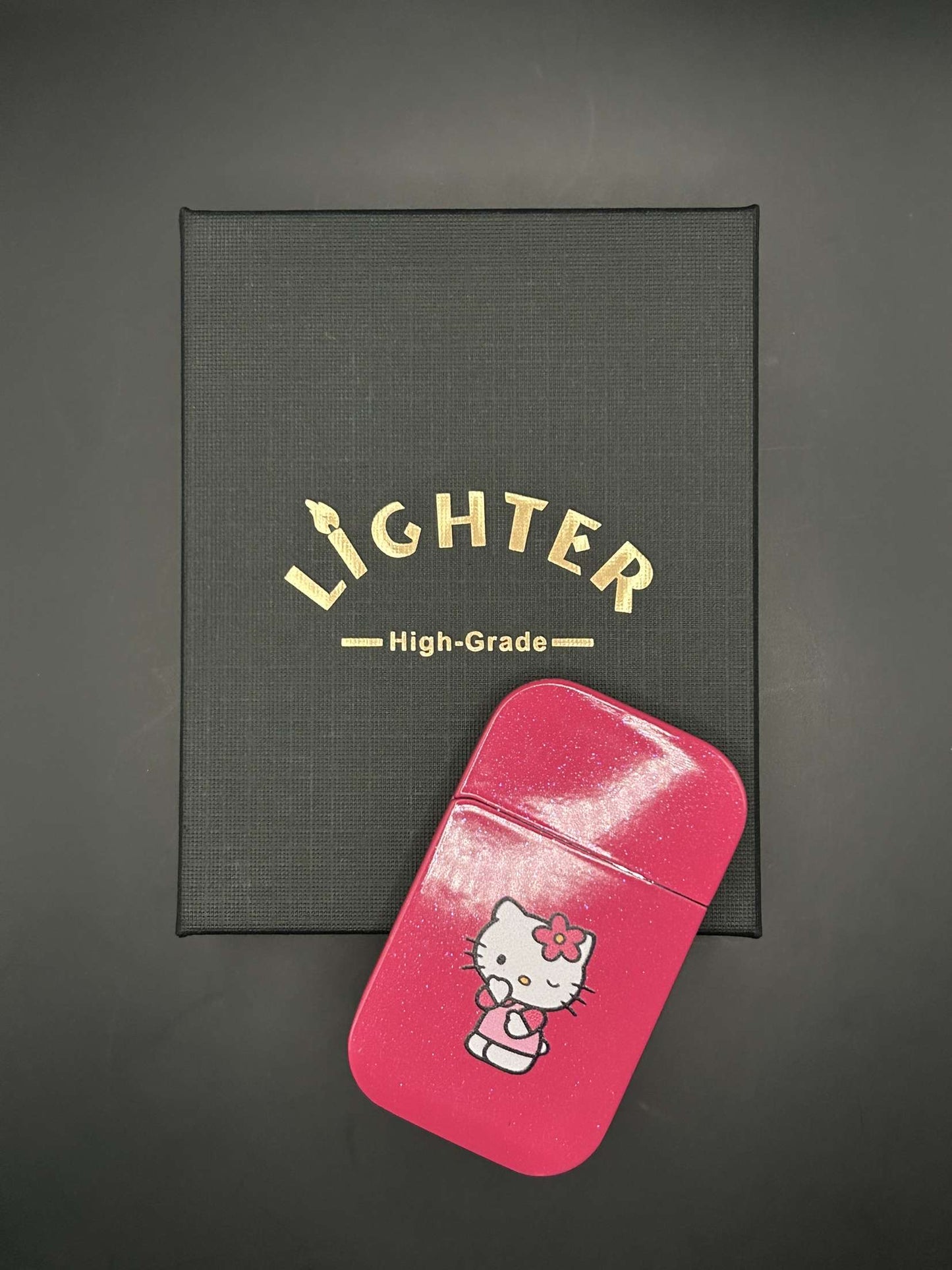 Pink-Flamed Hello Kitty Lighter